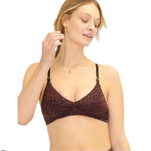 Hatch Everyday Nursing Bra - Mocha Leopard